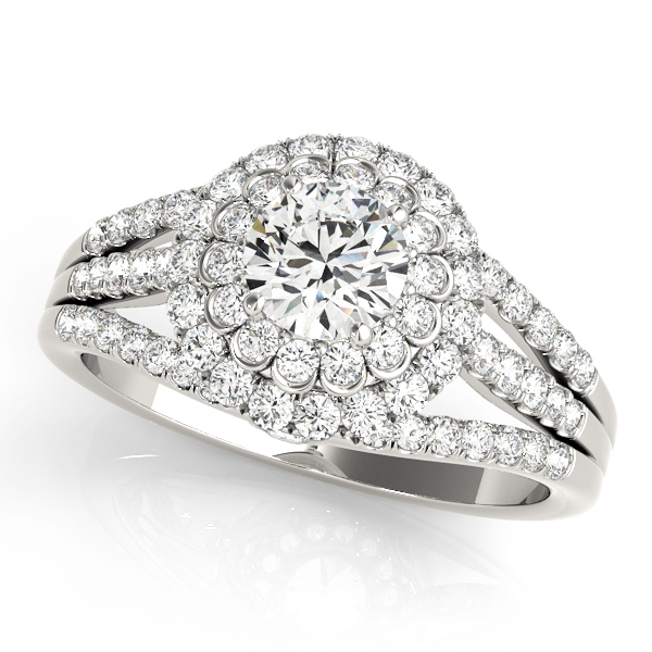 Amazing Wholesale Jewelry - Round Engagement Ring 23977050872-E