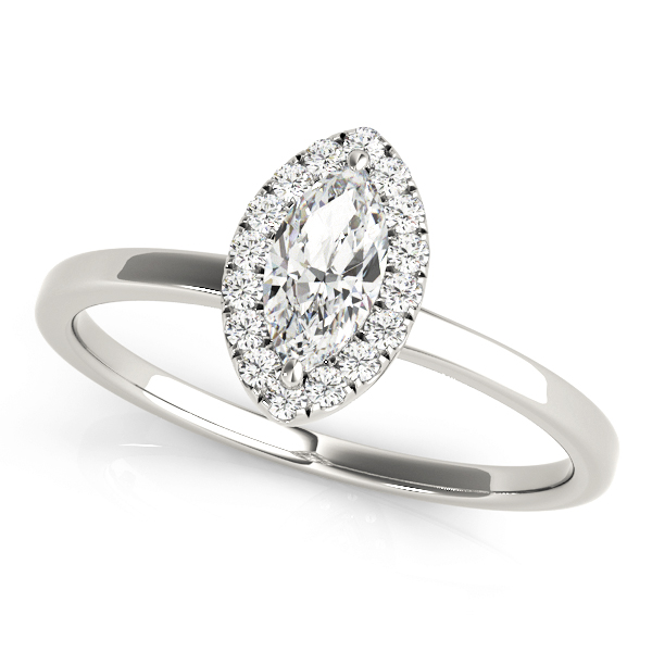 Amazing Wholesale Jewelry - Marquise Engagement Ring 23977050909-E-10X5