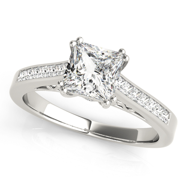 Amazing Wholesale Jewelry - Square Engagement Ring 23977050945-E