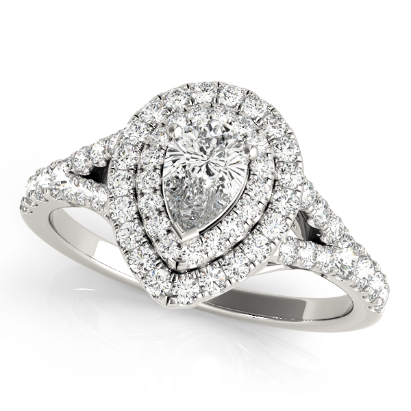 Amazing Wholesale Jewelry - Pear Engagement Ring 23977050950-E-6X4