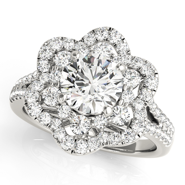 Amazing Wholesale Jewelry - Round Engagement Ring 23977050995-E