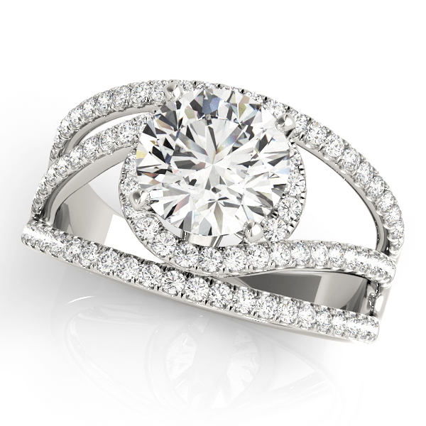 Amazing Wholesale Jewelry - Peg Ring Engagement Ring 23977051031-E