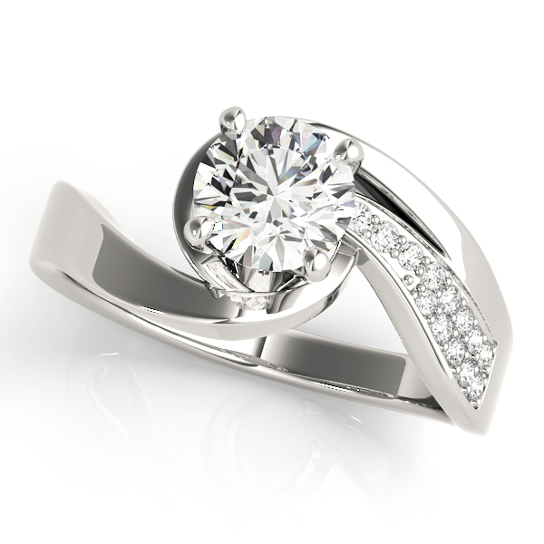 Amazing Wholesale Jewelry - Peg Ring Engagement Ring 23977051032-E