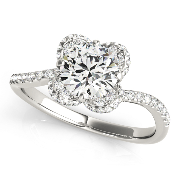 Amazing Wholesale Jewelry - Round Engagement Ring 23977051036-E