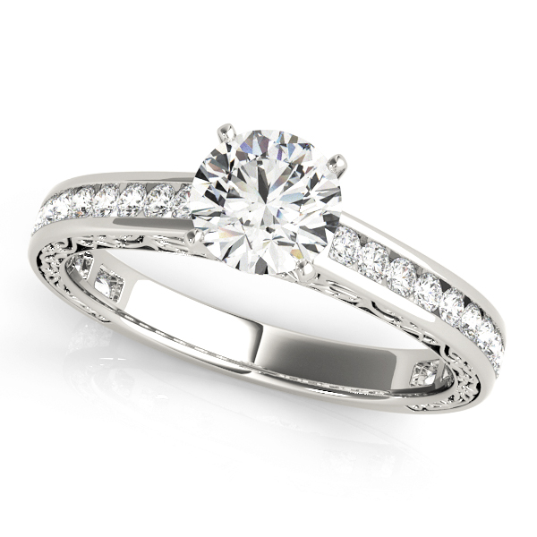 Amazing Wholesale Jewelry - Peg Ring Engagement Ring 23977051047-E