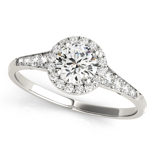 Round Engagement Ring 23977051057-E