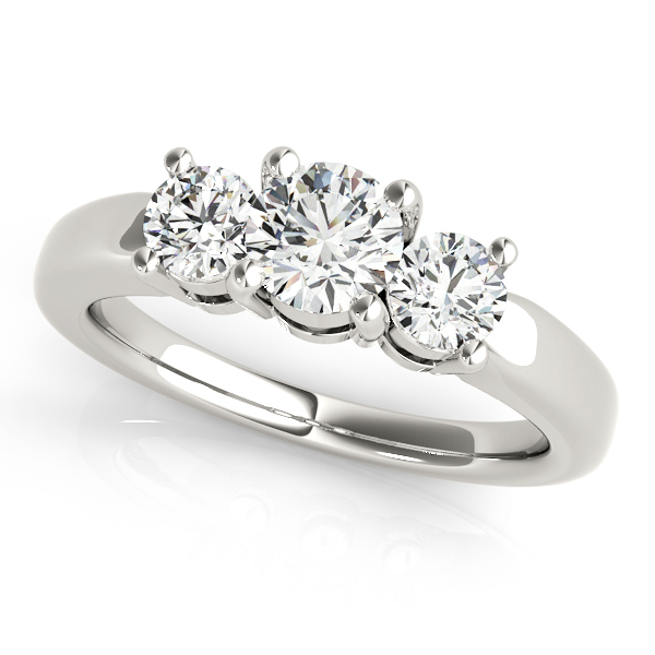 Amazing Wholesale Jewelry - Round Engagement Ring 23977081881-11/3