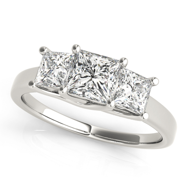 Amazing Wholesale Jewelry - Square Engagement Ring 23977082392-1/2