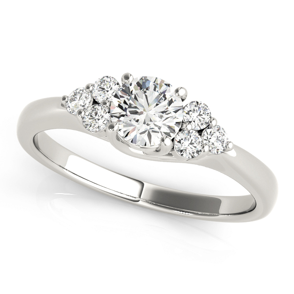 Amazing Wholesale Jewelry - Round Engagement Ring 23977082600-A