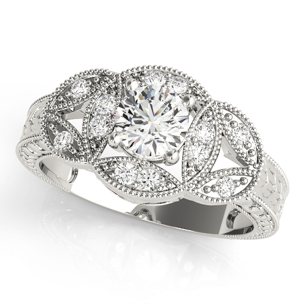 Amazing Wholesale Jewelry - Round Engagement Ring 23977082612
