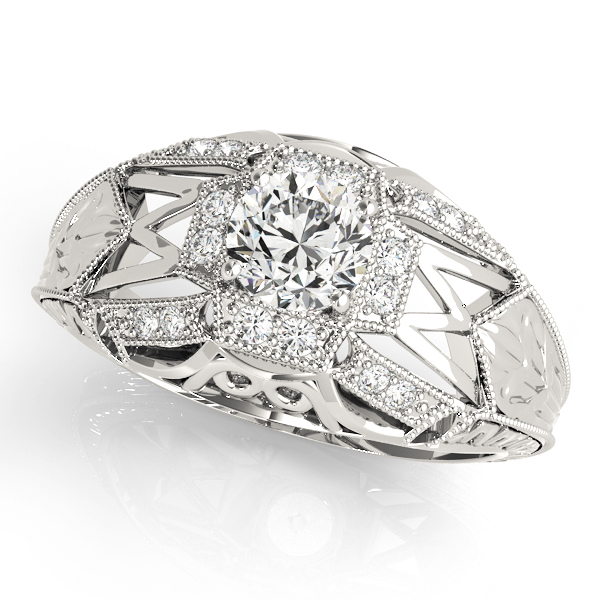 Amazing Wholesale Jewelry - Round Engagement Ring 23977082615