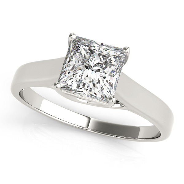 Amazing Wholesale Jewelry - Square Engagement Ring 23977082652-3/4-TT