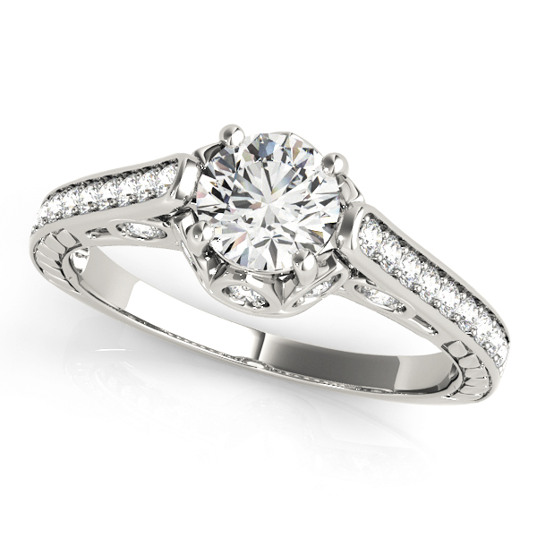 Amazing Wholesale Jewelry - Round Engagement Ring 23977082755-1