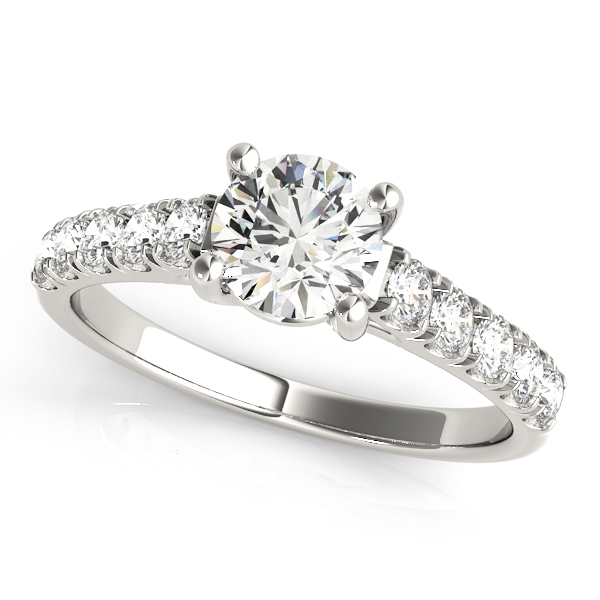 Amazing Wholesale Jewelry - Round Engagement Ring 23977082854-2
