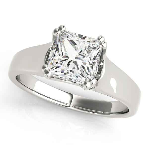 Amazing Wholesale Jewelry - Square Engagement Ring 23977082886-4