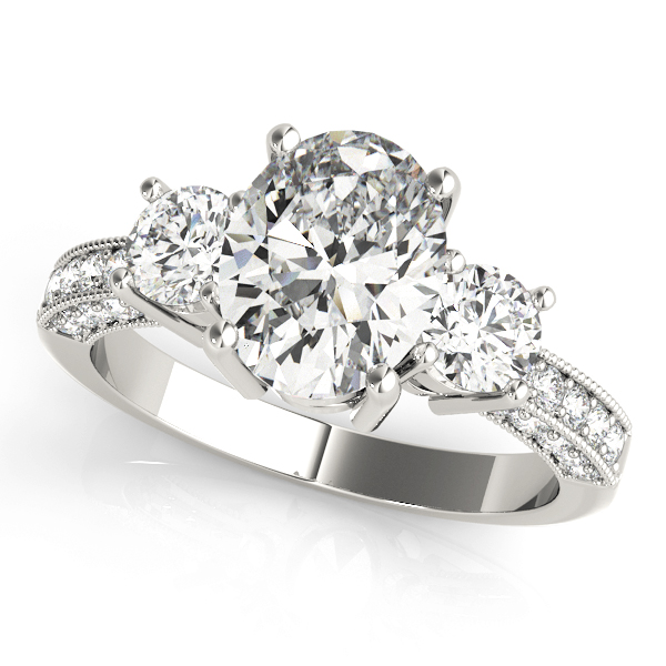 Amazing Wholesale Jewelry - Oval Engagement Ring 23977082944