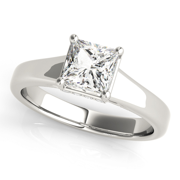 Amazing Wholesale Jewelry - Square Engagement Ring 23977082961-A