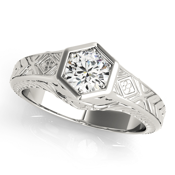 Amazing Wholesale Jewelry - Round Engagement Ring 23977082968