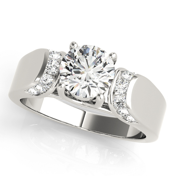 Amazing Wholesale Jewelry - Round Engagement Ring 23977083279-1