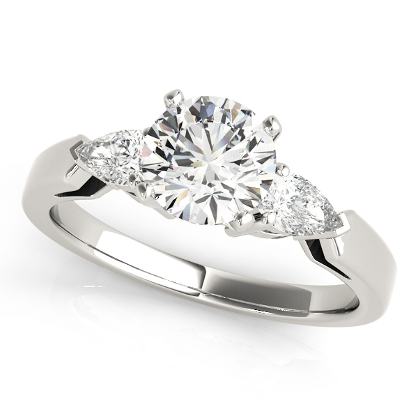 Amazing Wholesale Jewelry - Peg Ring Engagement Ring 23977083365-C