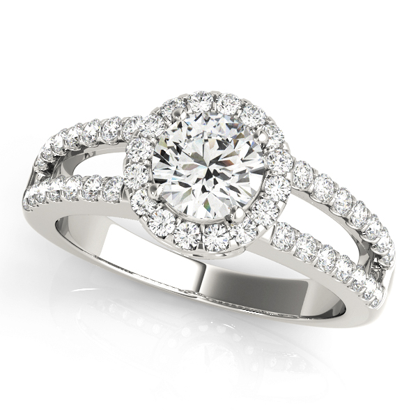 Amazing Wholesale Jewelry - Round Engagement Ring 23977083493-5
