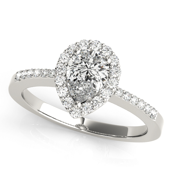 Amazing Wholesale Jewelry - Pear Engagement Ring 23977083498-14X9