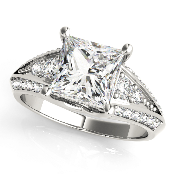 Amazing Wholesale Jewelry - Square Engagement Ring 23977083535-5