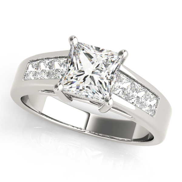 Amazing Wholesale Jewelry - Square Engagement Ring 23977083606