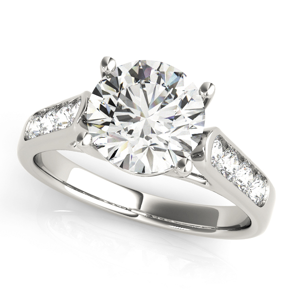 Amazing Wholesale Jewelry - Round Engagement Ring 23977083686-1