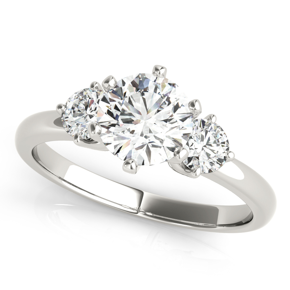 Amazing Wholesale Jewelry - Round Engagement Ring 23977083707-1/3