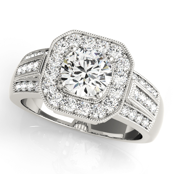 Amazing Wholesale Jewelry - Round Engagement Ring 23977083713