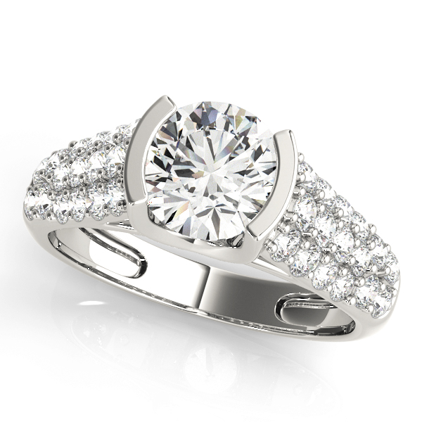 Amazing Wholesale Jewelry - Round Engagement Ring 23977083751