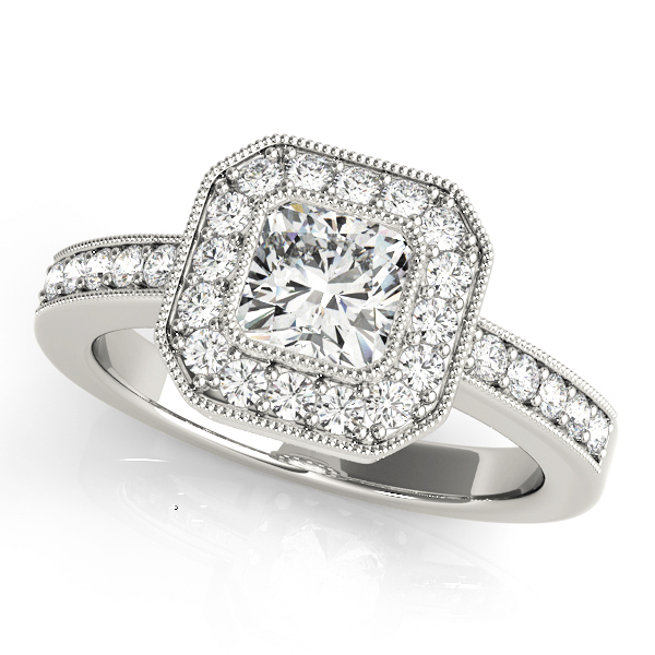 Amazing Wholesale Jewelry - Cushion Engagement Ring 23977083755