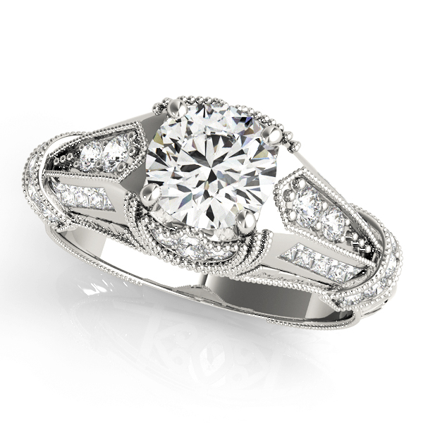 Amazing Wholesale Jewelry - Round Engagement Ring 23977083764