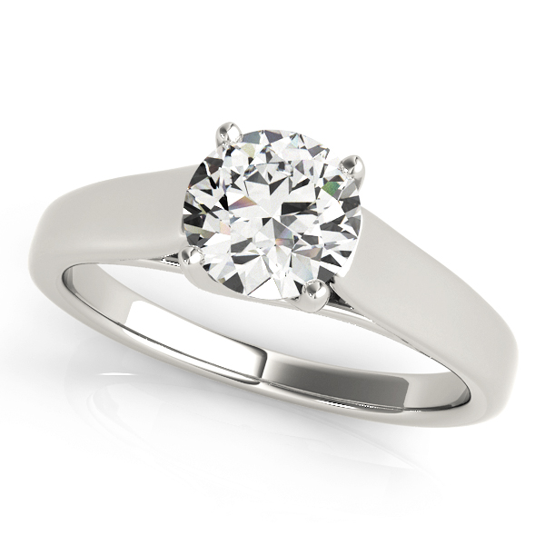 Amazing Wholesale Jewelry - Round Engagement Ring 23977083766-1/2