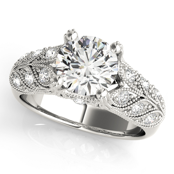 Amazing Wholesale Jewelry - Round Engagement Ring 23977083894-1.5