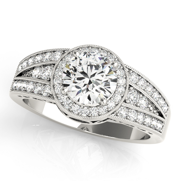 Amazing Wholesale Jewelry - Round Engagement Ring 23977084059