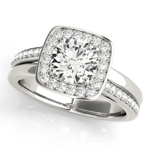 Amazing Wholesale Jewelry - Round Engagement Ring 23977084335-A