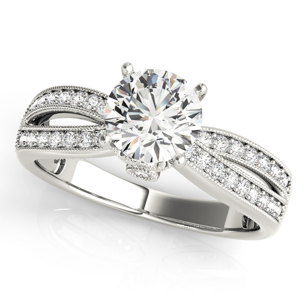 Amazing Wholesale Jewelry - Round Engagement Ring 23977084386