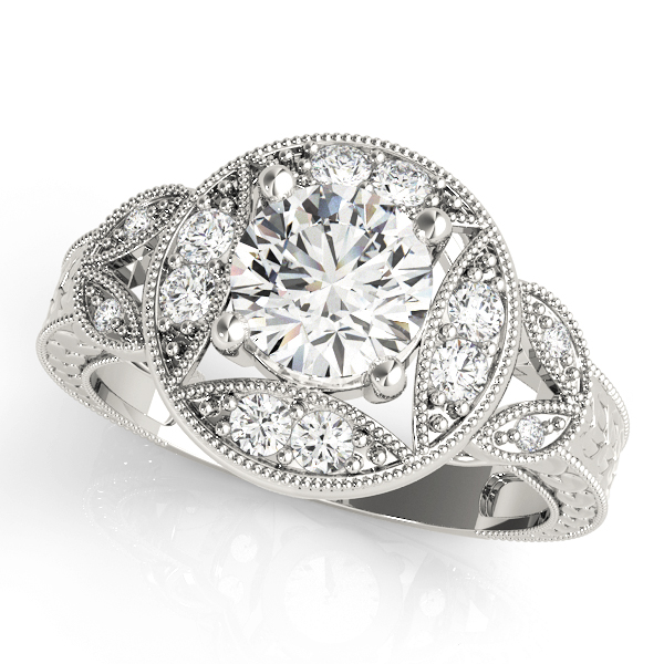 Amazing Wholesale Jewelry - Round Engagement Ring 23977084427