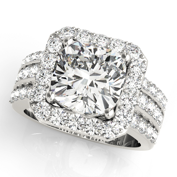 Amazing Wholesale Jewelry - Cushion Engagement Ring 23977084489