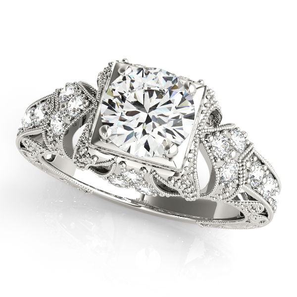 Amazing Wholesale Jewelry - Round Engagement Ring 23977084516