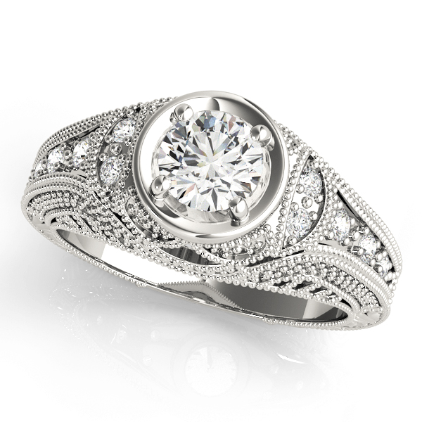 Amazing Wholesale Jewelry - Round Engagement Ring 23977084545