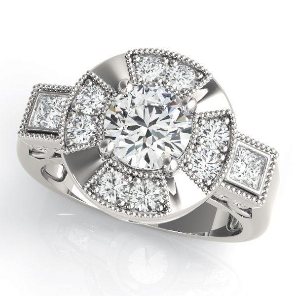 Amazing Wholesale Jewelry - Round Engagement Ring 23977084603