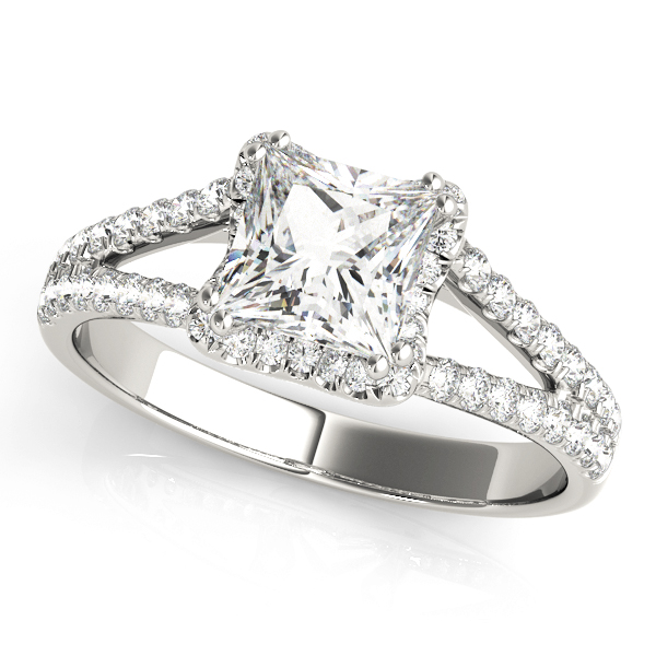 Amazing Wholesale Jewelry - Square Engagement Ring 23977084632-5.5