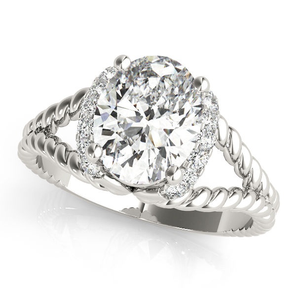 Amazing Wholesale Jewelry - Oval Engagement Ring 23977084643-9X7
