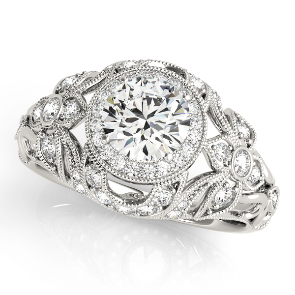 Amazing Wholesale Jewelry - Round Engagement Ring 23977084672-1