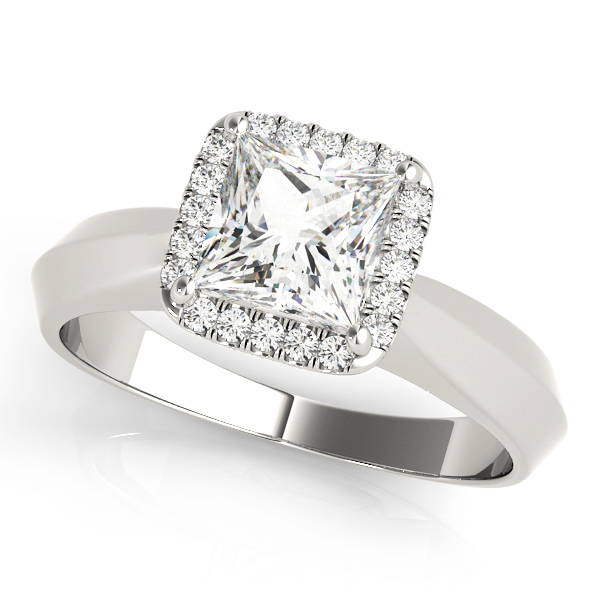 Amazing Wholesale Jewelry - Square Engagement Ring 23977084731-6.5