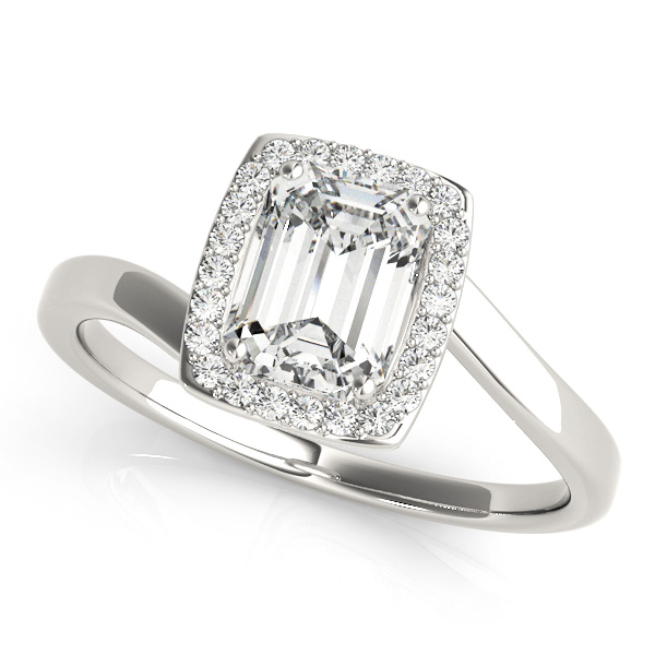 Amazing Wholesale Jewelry - Emerald Cut Engagement Ring 23977084762