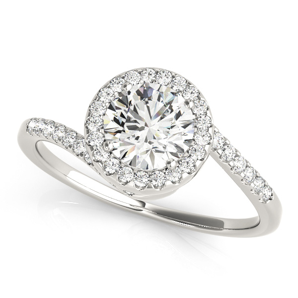 Amazing Wholesale Jewelry - Round Engagement Ring 23977084766-1/2